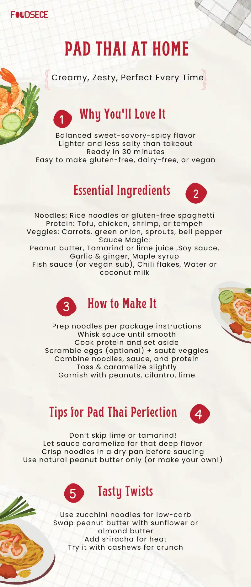 Easy Pad Thai Recipe