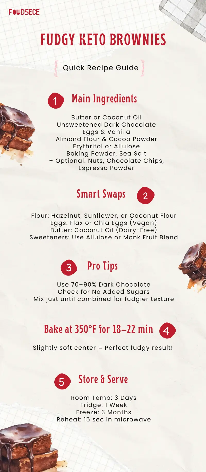 Fudgy Keto Brownies