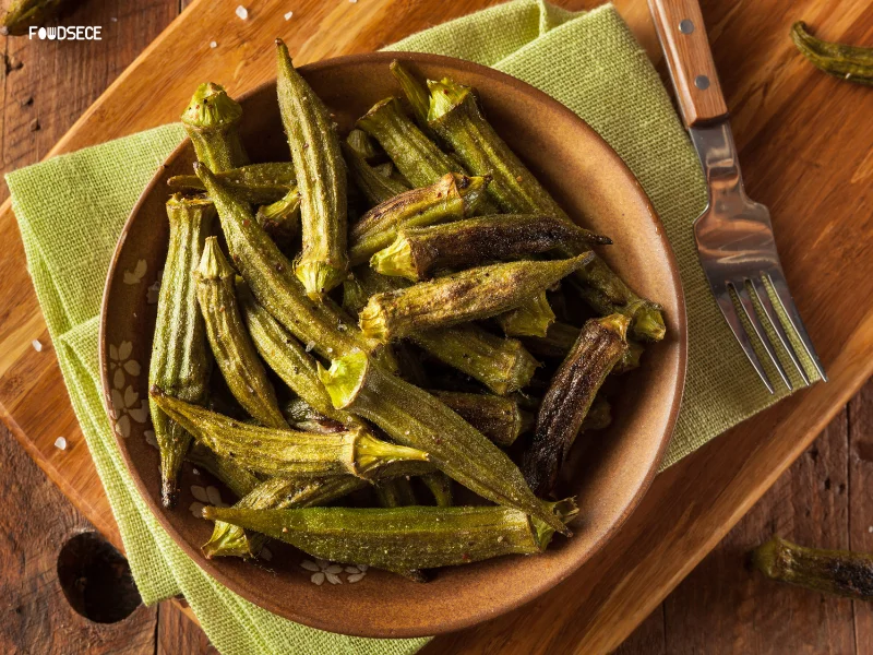 Okra Recipes(Roasted Okra in the Oven)